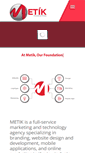 Mobile Screenshot of metikmarketing.com